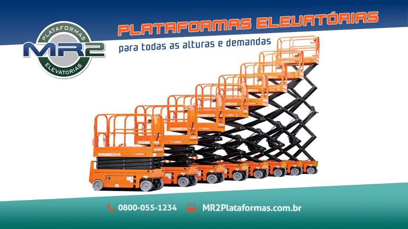 Plataforma Elevatória Tesoura Elétrica: onde posso utiliza-las? Plataforma Elevatória Tesoura Elétrica: onde posso utiliza-las?