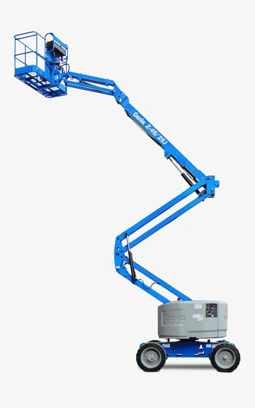 Aluguel de plataforma articulada preço