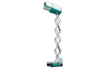 Aluguel de plataforma elevatória tesoura